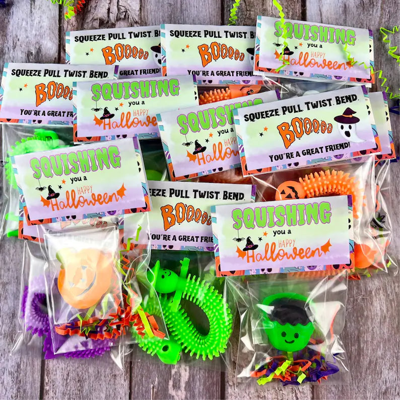 Custom Halloween Fidget Treats: Ideal for Classroom Gifts and Party Favors