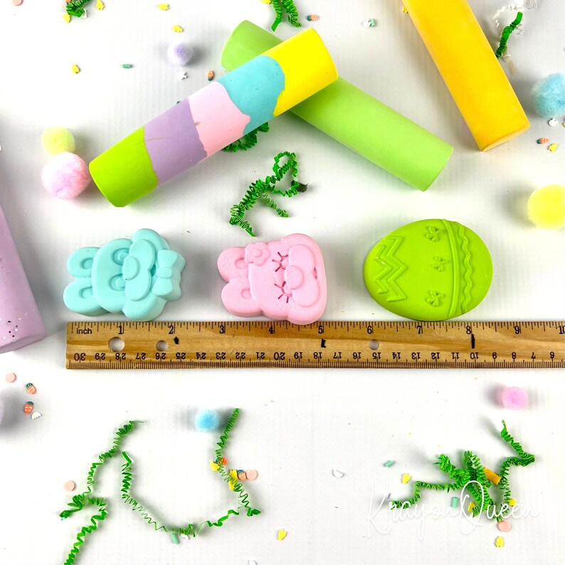 Personalized Easter Sidewalk Chalk - Scented Fun for Kids' Easter Baskets