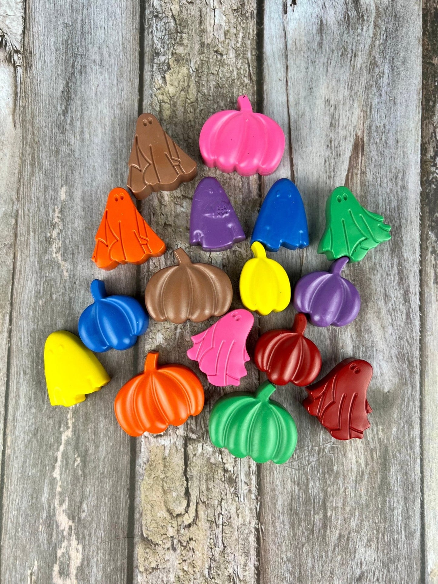 Boo - Themed Mini Color Packs with Ghost Crayons - Perfect for Personalized Kids' Party and Birthday Favors - KrayonQueen