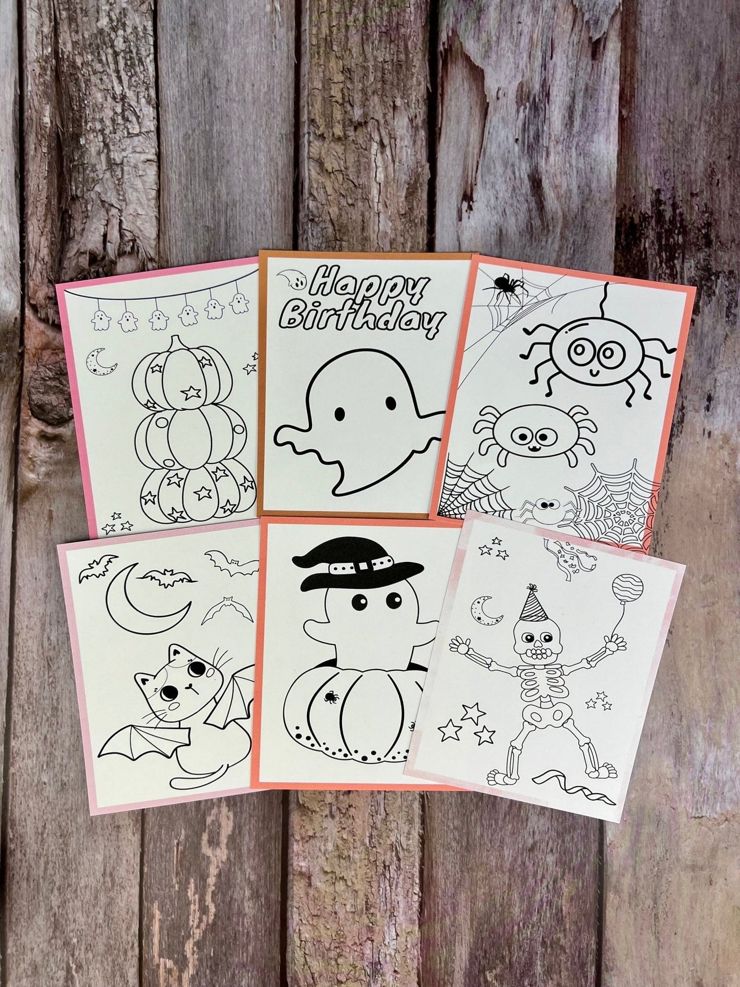 Boo - Themed Mini Color Packs with Ghost Crayons - Perfect for Personalized Kids' Party and Birthday Favors - KrayonQueen