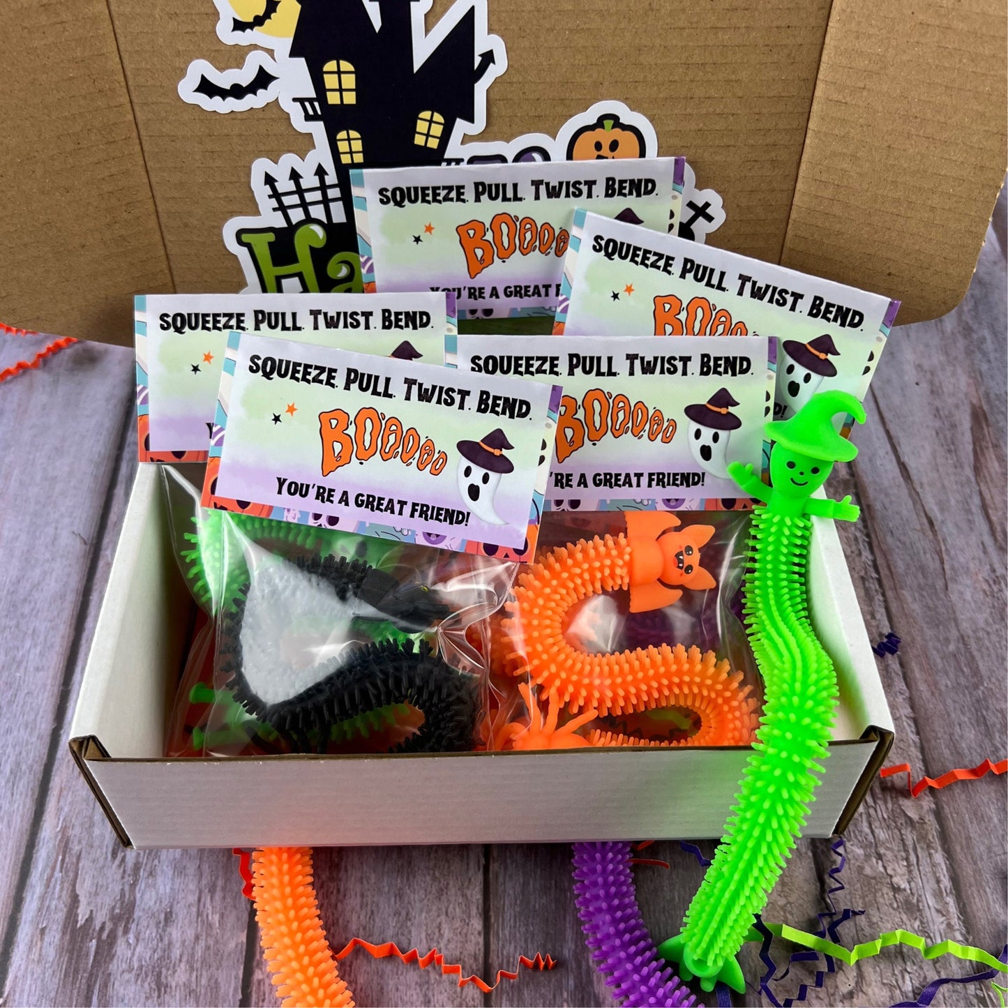 Custom Halloween Fidget Treats: Ideal for Classroom Gifts and Party Favors