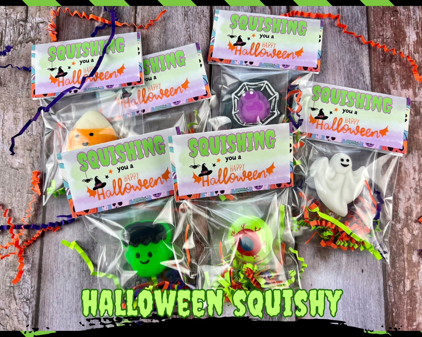 Personalized Halloween Squishies: Perfect for Classroom Gifts and Treats