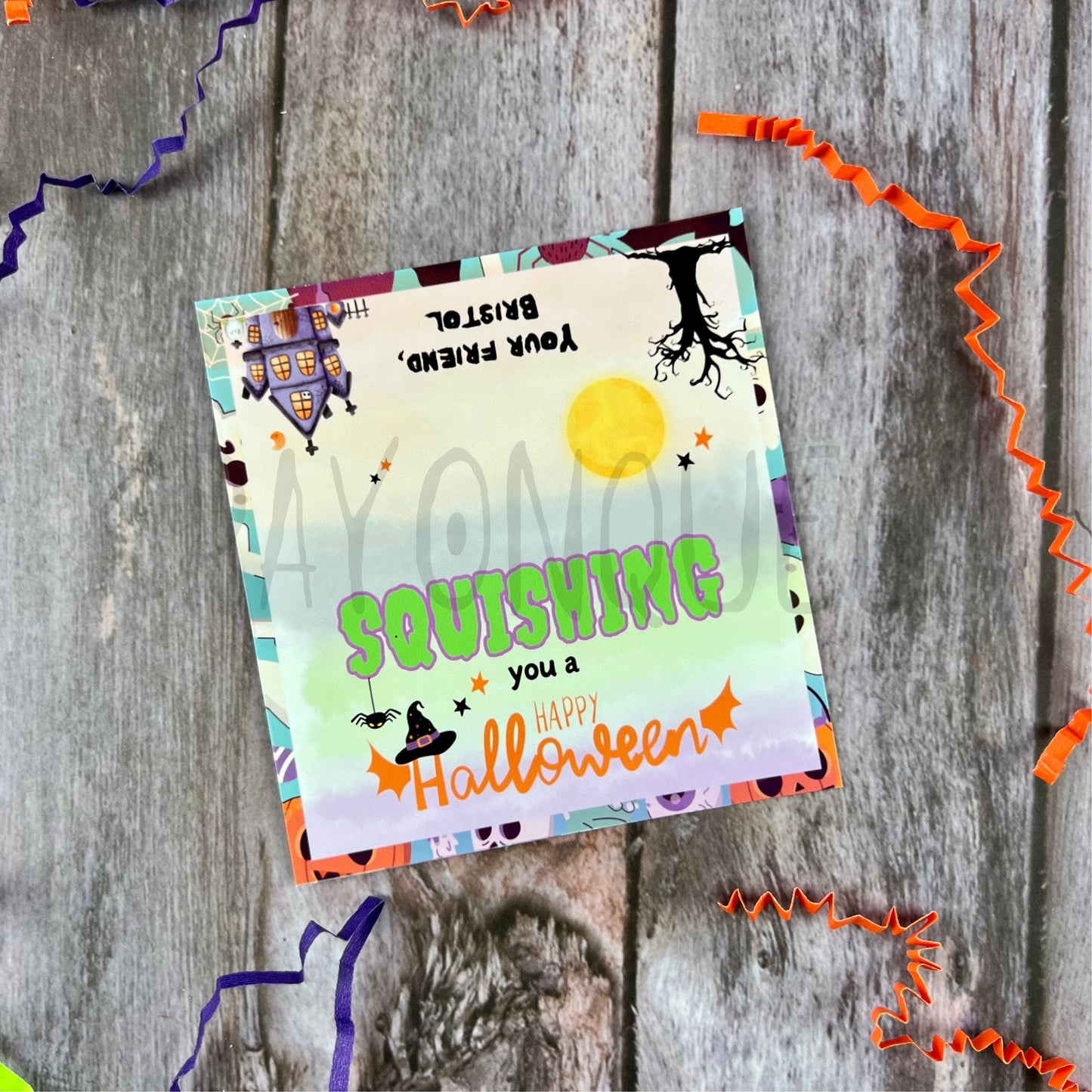 Personalized Halloween Squishies: Perfect for Classroom Gifts and Treats
