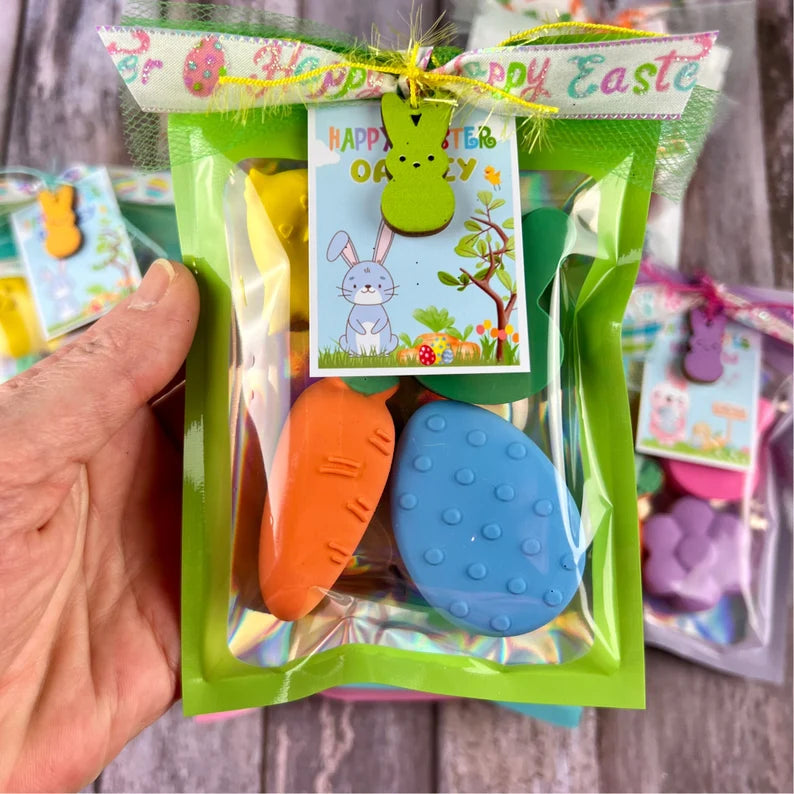 Custom Easter Crayons: Fun Gifts for Kids' Baskets & Parties