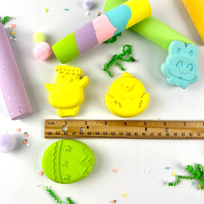 Personalized Easter Sidewalk Chalk - Scented Fun for Kids' Easter Baskets