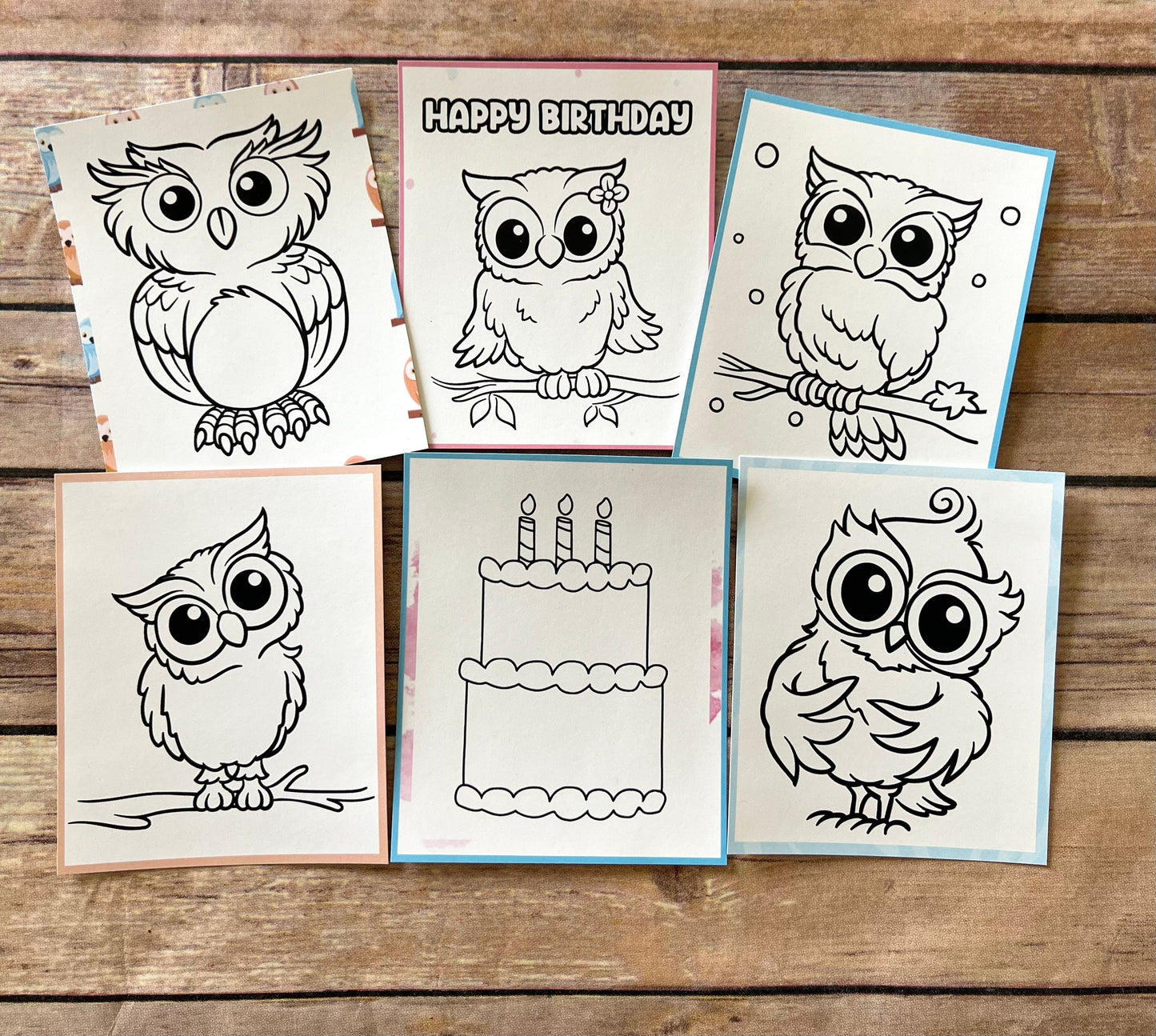 Personalized Owl Mini Color Packs - Ideal for Party Favors, Kids Gifts, and Class Celebrations with Owl Crayons