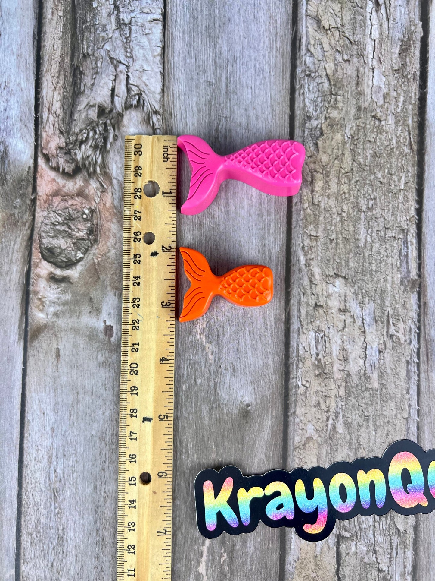 Magical Mermaid Tail Crayons - Unique Kid Gifts for Imaginative Play - Non-Toxic, Artistic, Personalized - Perfect for Mermaid Parties