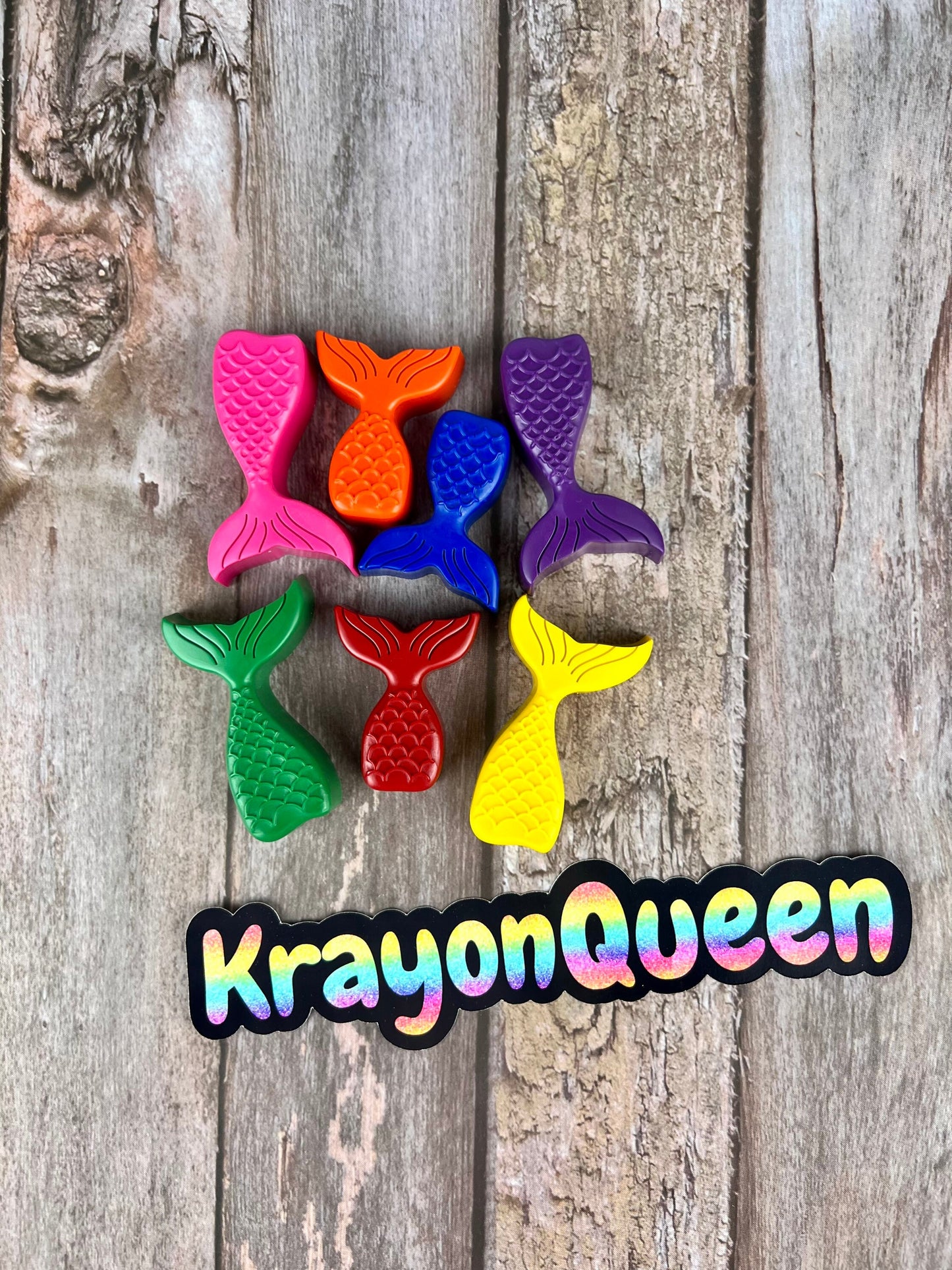 Magical Mermaid Tail Crayons - Unique Kid Gifts for Imaginative Play - Non-Toxic, Artistic, Personalized - Perfect for Mermaid Parties