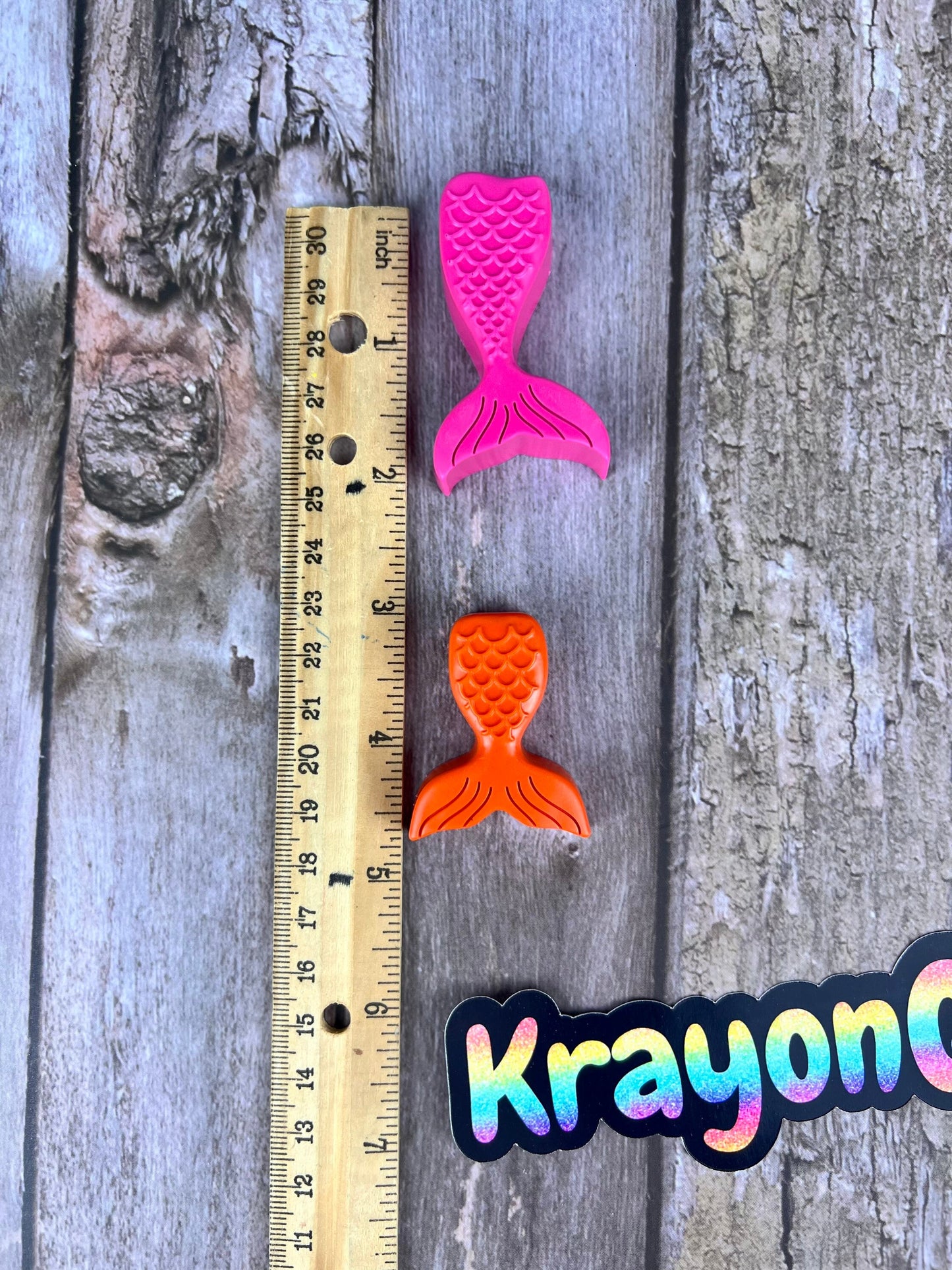 Magical Mermaid Tail Crayons - Unique Kid Gifts for Imaginative Play - Non-Toxic, Artistic, Personalized - Perfect for Mermaid Parties