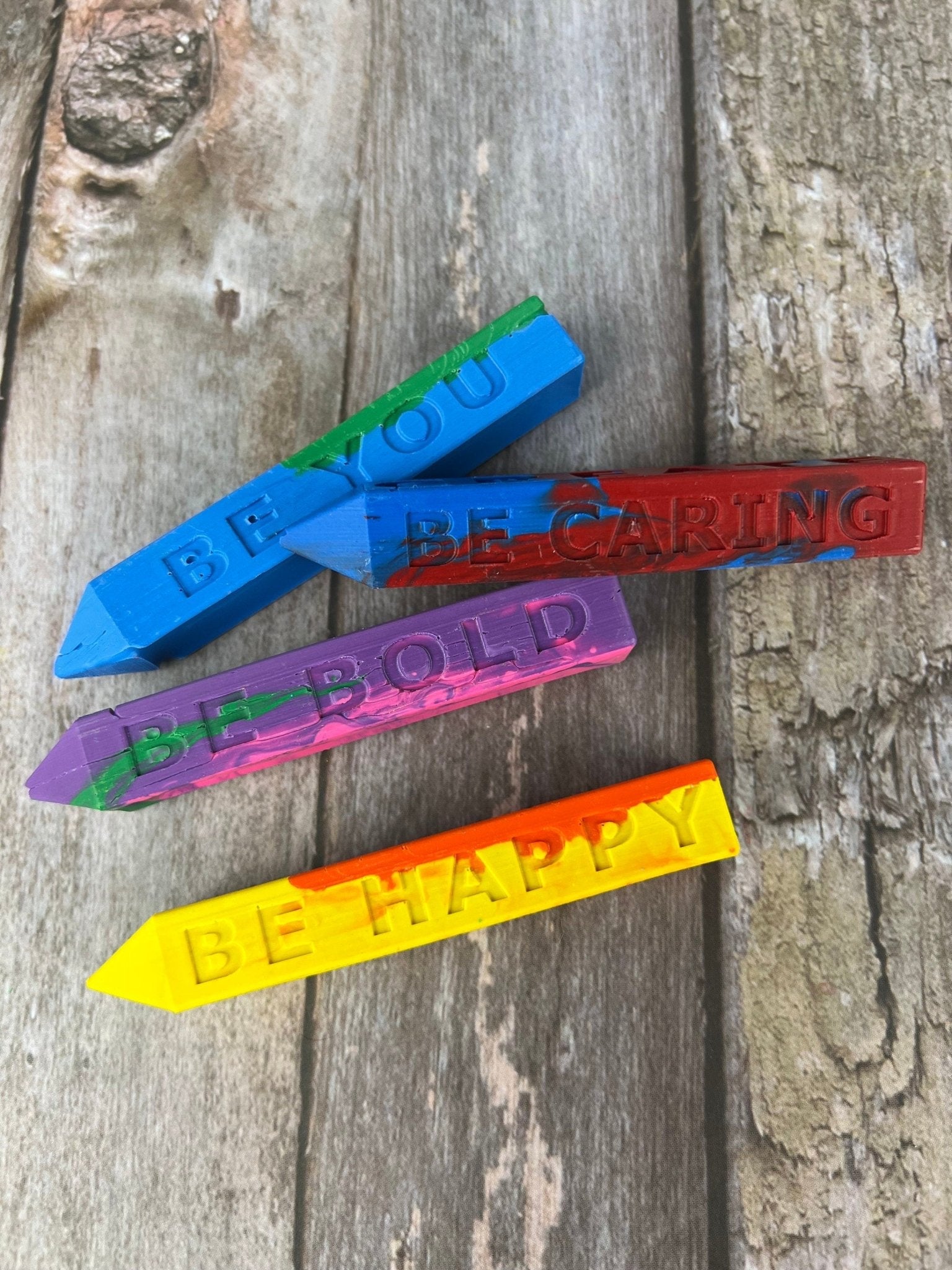 Affirmation Crayons for Party and Class Favors - Fun and Inspirational Gifts for Kids and Students - KrayonQueen