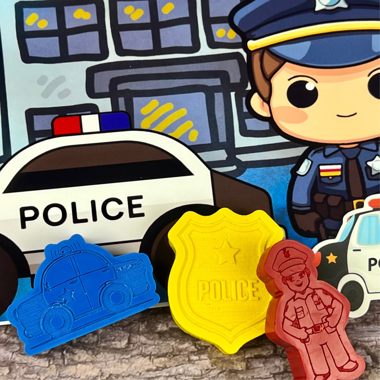 Police Officer Activity Books for Kids - Personalized Coloring Fun with Unique Gift Set and Police Crayons