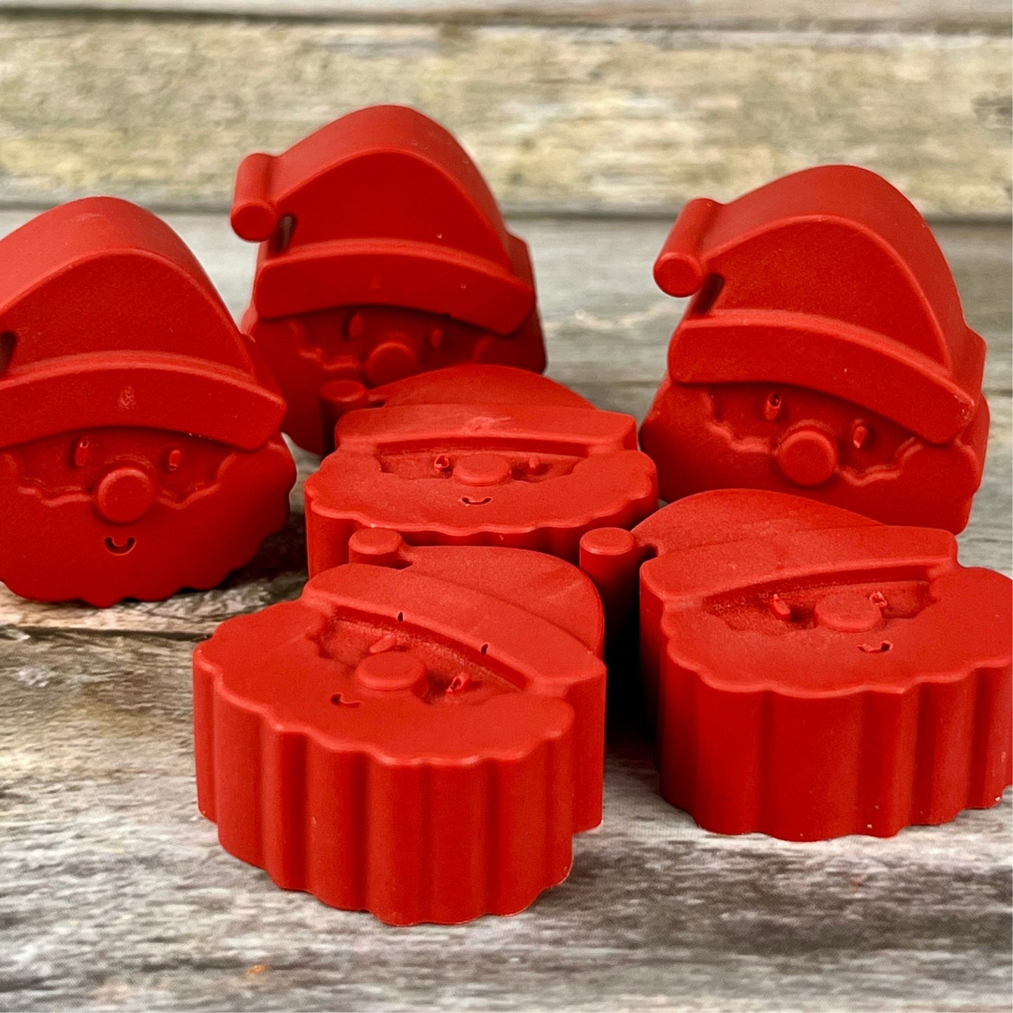 Santa Claus Shaped Crayons: Festive Stocking Stuffers, Class Favors, and Gifts for Kids