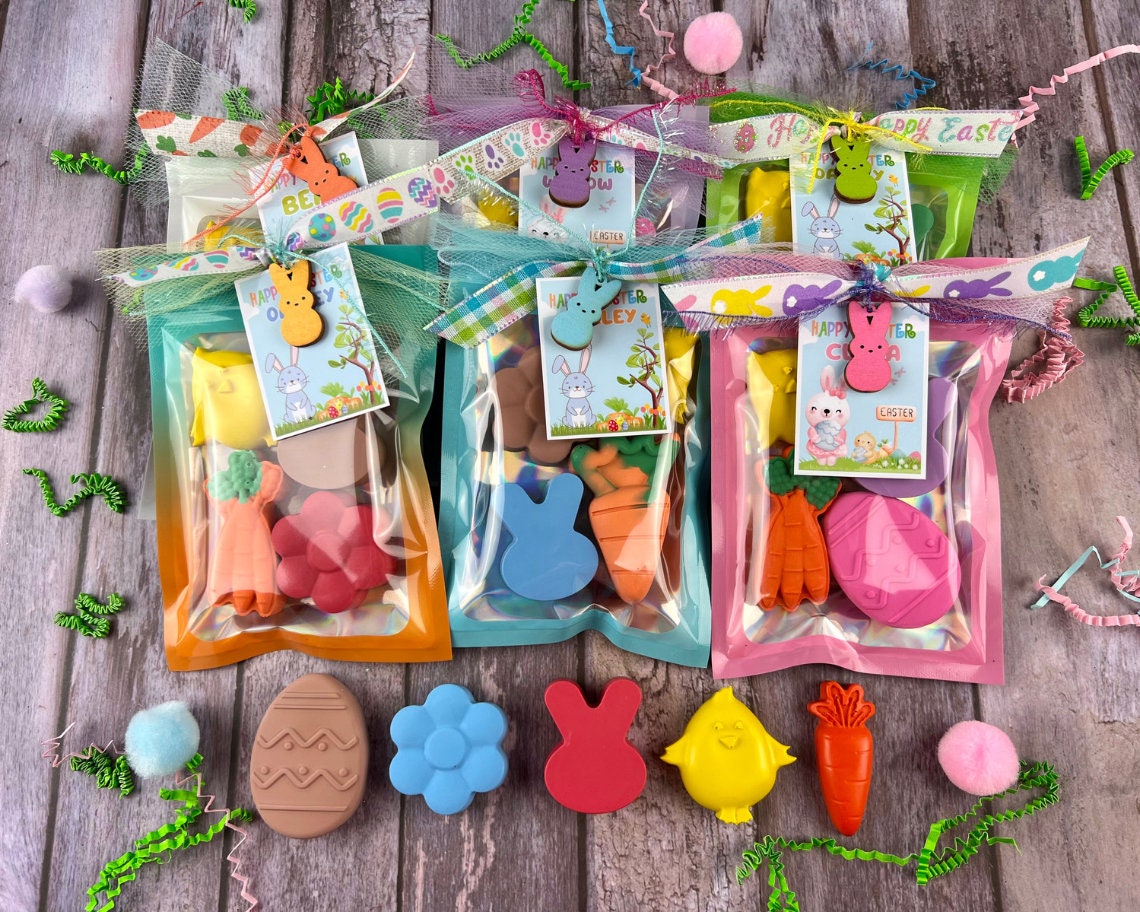 Custom Easter Crayons: Fun Gifts for Kids' Baskets & Parties