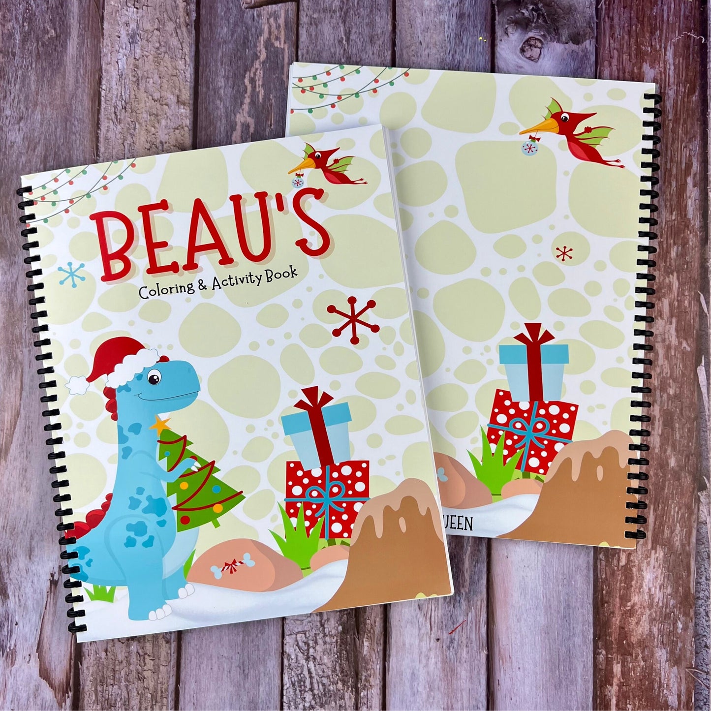 Customizable Gingerbread Christmas Coloring Books - Creative Kids' Fun - Special Holiday Gifts, Stocking Fillers