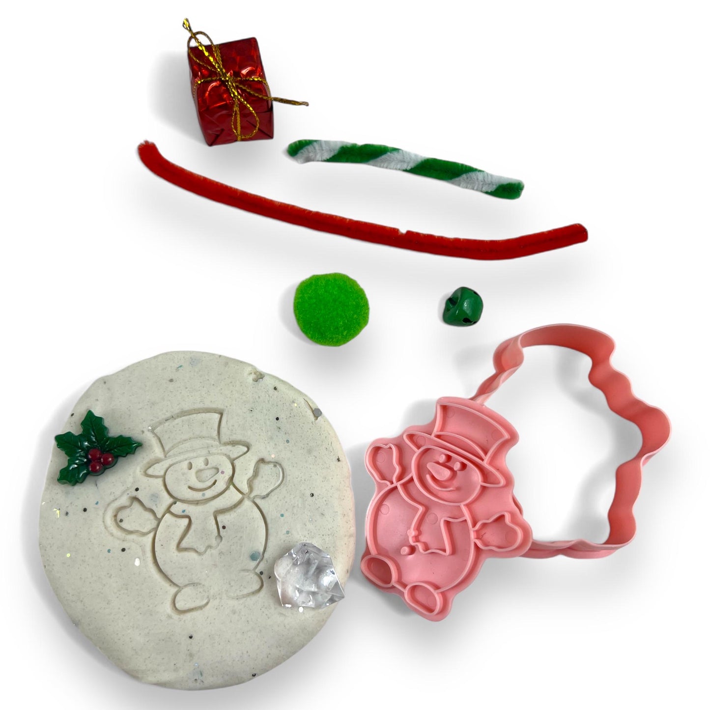 Christmas Play Dough Favors - Personalized Sensory Kits for Kids - Perfect for Parties, Classrooms, and Gifts